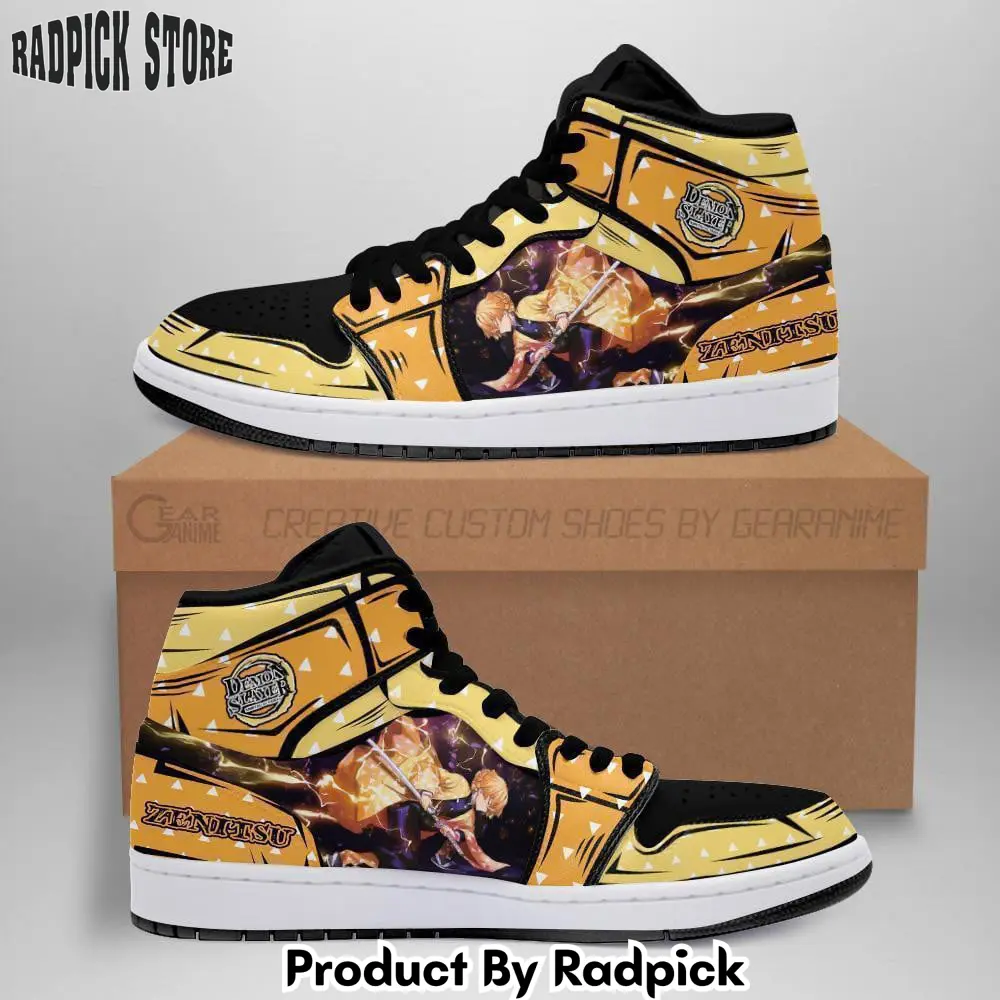 Zenitsu agatsuma air jordan high top sneakers the first form  rp0401366